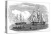 HMS 'Erebus' and HMS 'Terror', 1845-null-Stretched Canvas