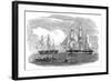 HMS 'Erebus' and HMS 'Terror', 1845-null-Framed Art Print