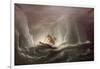 Hms Erebus and Terro, Escape from the Bergs, 13 March 1842, 1863-Richard Bridges Beechey-Framed Giclee Print