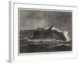 HMS Eurydice as Last Seen by Benjamin Cuddiford, One of the Two Survivors-William Heysham Overend-Framed Giclee Print