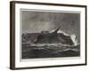 HMS Eurydice as Last Seen by Benjamin Cuddiford, One of the Two Survivors-William Heysham Overend-Framed Giclee Print