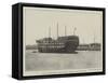 HMS Foudroyant, One of Lord Nelson's Old Flag-Ships-null-Framed Stretched Canvas