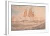 HMS Ganges, and Thetis Off Rio De Janeiro-Emeric Essex Vidal-Framed Giclee Print