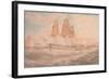 HMS Ganges, and Thetis Off Rio De Janeiro-Emeric Essex Vidal-Framed Giclee Print