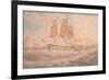 HMS Ganges, and Thetis Off Rio De Janeiro-Emeric Essex Vidal-Framed Giclee Print