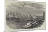 HMS Glasgow Arriving at Bombay with the New Viceroy of India-null-Mounted Giclee Print