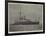 HMS Howe, Which Has Been Stranded at Ferrol, North Coast of Spain-null-Framed Giclee Print