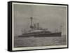 HMS Howe, Which Has Been Stranded at Ferrol, North Coast of Spain-null-Framed Stretched Canvas