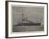 HMS Howe, Which Has Been Stranded at Ferrol, North Coast of Spain-null-Framed Giclee Print