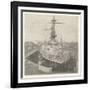 HMS Implacable, Commissioned by Prince Louis of Battenberg-null-Framed Giclee Print