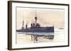 HMS Indominatble-null-Framed Art Print