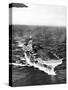 HMS 'Indomitable' at Sea, Second World War, 1945-null-Stretched Canvas