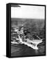 HMS 'Indomitable' at Sea, Second World War, 1945-null-Framed Stretched Canvas