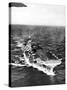 HMS 'Indomitable' at Sea, Second World War, 1945-null-Stretched Canvas
