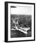 HMS 'Indomitable' at Sea, Second World War, 1945-null-Framed Photographic Print