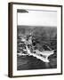 HMS 'Indomitable' at Sea, Second World War, 1945-null-Framed Photographic Print