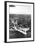 HMS 'Indomitable' at Sea, Second World War, 1945-null-Framed Photographic Print