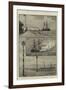 HMS Inflexible at Portsmouth-null-Framed Giclee Print