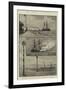 HMS Inflexible at Portsmouth-null-Framed Giclee Print