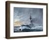 HMS Iron Duke, 'Equal Speed Charlie London' Jutland 1916, 2015-Vincent Alexander Booth-Framed Giclee Print