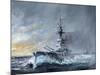 HMS Iron Duke, 'Equal Speed Charlie London' Jutland 1916, 2015-Vincent Alexander Booth-Mounted Giclee Print