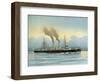 HMS Latona, Royal Navy 2nd Class Cruiser, C1890-C1893-William Frederick Mitchell-Framed Giclee Print