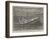 HMS Lively on the Hen and Chickens Rocks Near Stornoway-null-Framed Giclee Print