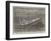 HMS Lively on the Hen and Chickens Rocks Near Stornoway-null-Framed Giclee Print