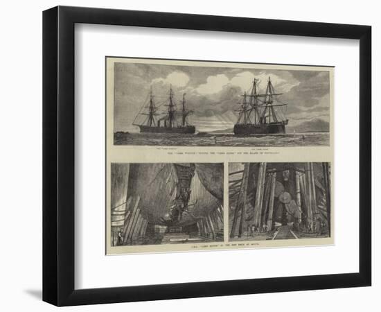 HMS Lord Clyde-Percy William Justyne-Framed Giclee Print