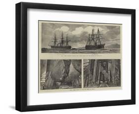 HMS Lord Clyde-Percy William Justyne-Framed Giclee Print