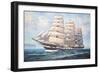 Hms Macquarie-John Bradley-Framed Giclee Print