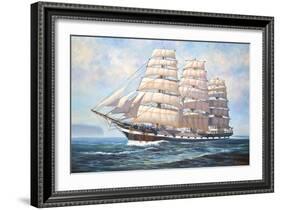 Hms Macquarie-John Bradley-Framed Giclee Print