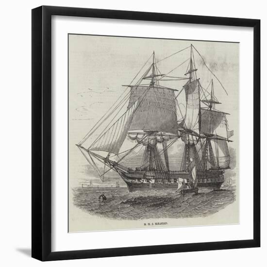 HMS Maeander-null-Framed Giclee Print