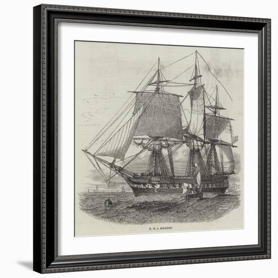 HMS Maeander-null-Framed Giclee Print