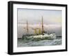 HMS Magicienne, Royal Navy 2nd Class Cruiser, C1890-C1893-null-Framed Giclee Print