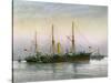 HMS Mohawk, Royal Navy 3rd Class Cruiser, C1890-C1893-null-Stretched Canvas