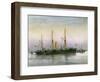 HMS Mohawk, Royal Navy 3rd Class Cruiser, C1890-C1893-null-Framed Giclee Print