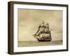 HMS Nautilus at Sea-null-Framed Giclee Print