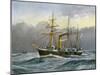 HMS Nymphe, Royal Navy Sloop, C1890-C1893-null-Mounted Giclee Print