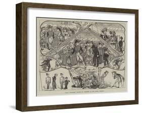 HMS Pinafore, Played by Children at the Opera Comique-George Cruikshank-Framed Giclee Print