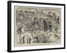 HMS Pinafore, Played by Children at the Opera Comique-George Cruikshank-Framed Giclee Print