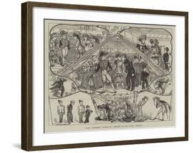 HMS Pinafore, Played by Children at the Opera Comique-George Cruikshank-Framed Giclee Print