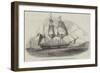 HMS Plover, Sent in Search of Sir John Franklin's Arctic Expedition-null-Framed Giclee Print