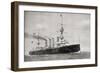 Hms Powerful, from 'South Africa and the Transvaal War'-Louis Creswicke-Framed Giclee Print