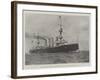 HMS Powerful Returned to Portsmouth with the Naval Defenders of Ladysmith-null-Framed Giclee Print