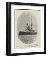 HMS Prince George-null-Framed Giclee Print