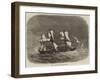 HMS Pylades in a Squall-Edwin Weedon-Framed Giclee Print