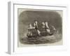 HMS Pylades in a Squall-Edwin Weedon-Framed Giclee Print