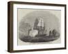 HMS Reynard Capturing Two Piratical Junks Off Hong Kong-null-Framed Giclee Print