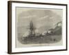 HMS Rinaldo Bombarding Salangore, in the Strait of Malacca-null-Framed Giclee Print